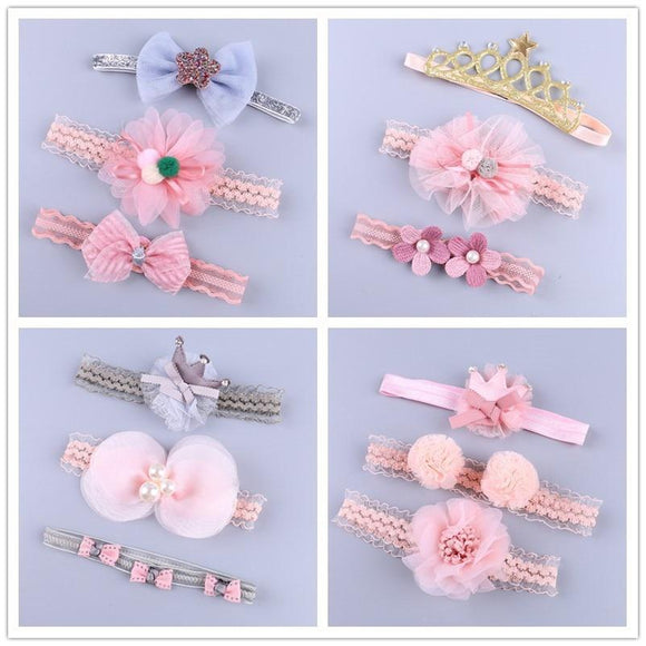 Mommy's Care 3Pcs Kid Baby Headband Baby Girls Accessories - Mommy's Care