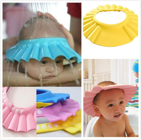 Mommy's Care Adjustable Elastic Shampoo Cap Shield for Kids - Mommy's Care