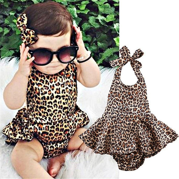 Mommy's Care Leopard Bodysuit for Cool Baby Girls - Mommy's Care