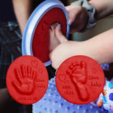 Soft Clay DIY Newborn Baby Souvenirs Hand Print Footprint - Mommy's Care